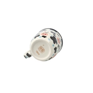 Kubek klasyczny Ceramika Bolesławiec h 9,7 cm V 0,35 L GU1105 DEK1399A