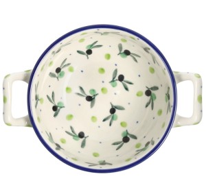 Miska fondue Ceramika Artystyczna Bolesławiec C61 dek2414X