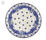 Taca na ciasto Ø 24,5 cm Ceramika Artystyczna Bolesławiec T400 dek1975X