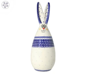 Zając duży wielkanocny 30 cm Kropki Galia