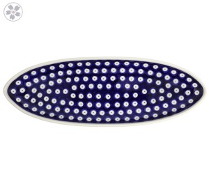 Półmisek łódka dł. 33 cm GU2028DEK42 Ceramika Bolesławiec