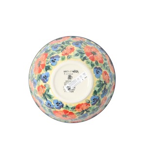 Miska do sałatek V 1 L Ceramika Artystyczna Bolesławiec M057 dekU4704