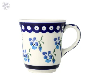 Kubek tulipan Ceramika Bolesławiec V 0,3 L gu1193 dek890