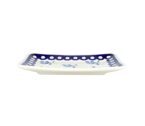 Talerz- Tacka do sushi 12,2x18,3 cm GU2021DEK890 Ceramika Bolesławiec
