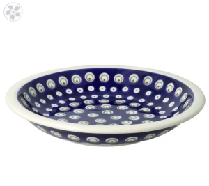 Plate ø 22,5 cm GU1002DEK487  Bolesławiec Pottery 