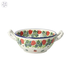 Miska fondue Ceramika Artystyczna Bolesławiec C61 dek2709X