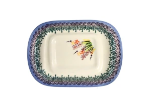 Maselnica mini dł. 15 cm Wrzos Ceramika Bolesławiec Galia