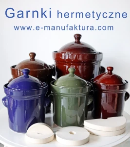 Garnek do kiszenia V 5 L + kamienie dociskowe GU1906DEKB