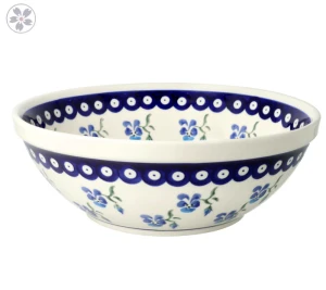 Bowl V 1,3 L GU851DEK890 Bolesławiec Pottery