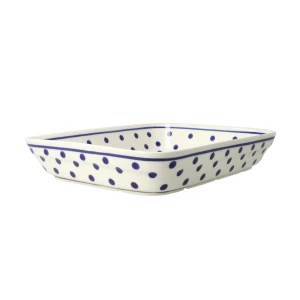 Półmisek do zapiekania 19,5x25,5 cm Ceramika Bolesławiec GU370DEK37