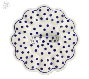 Talerz jajeczny ø 24,0 cm Bolesławiec GU1559DEK37