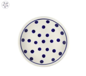 Plate ø 11,6 cm GU1358DEK37 Bolesławiec Pottery