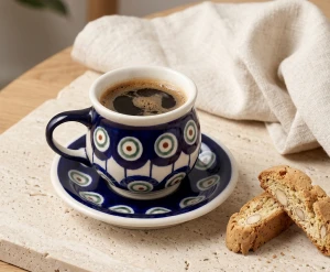Filiżanka i spodek do podwójnego espresso V 0,07 L GU1121DEK8