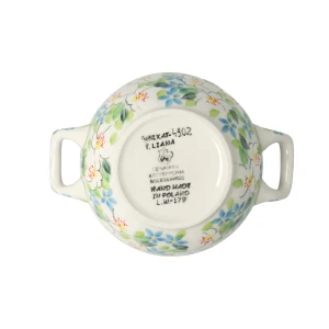 Komplet do fondue C62 Ceramika Artystyczna Bolesławiec dekU4902