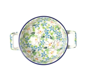 Komplet do fondue C62 Ceramika Artystyczna Bolesławiec dekU4902