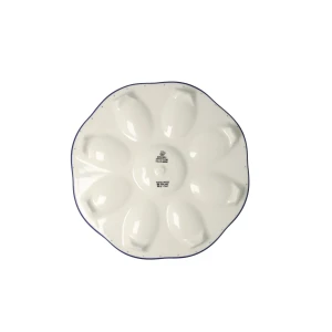 Talerz na jajka Ceramika Artystyczna Bolesławiec Ø 24 cm A24 dek2510X