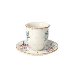 Filiżanka i spodek cappuccino V 0,22 L F104 GM13 Manufaktura w Bolesławcu