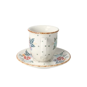 Filiżanka i spodek cappuccino V 0,22 L F104 GM13 Manufaktura w Bolesławcu