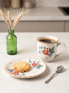 Filiżanka i spodek cappuccino V 0,22 L F104 GM13 Manufaktura w Bolesławcu