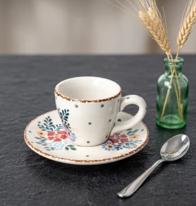 Filiżanka i spodek espresso V 0,07 L F037 GM13 Manufaktura w Bolesławcu