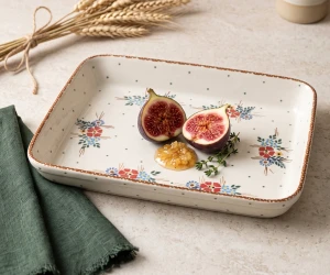Półmisek prostokątny do zapiekania P105 GM13 Manufaktura w Bolesławcu