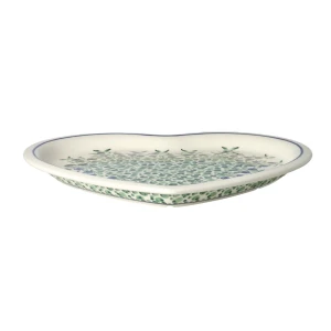 Talerz serce 27,4 X 25,0 CM Bolesławiec GU1254DEK1208