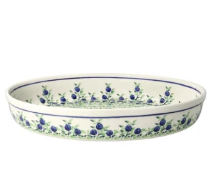 Dish ø 22,0 x 31,0 cm GU350DEK1208 Bolesławiec Pottery