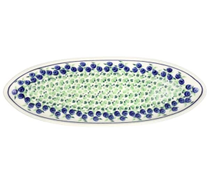 Półmisek łódka dł. 33 cm GU2028DEK1208 Ceramika Bolesławiec