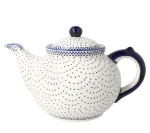 Teapot V 1,5 L 61A Bolesławiec Pottery Manufaktura