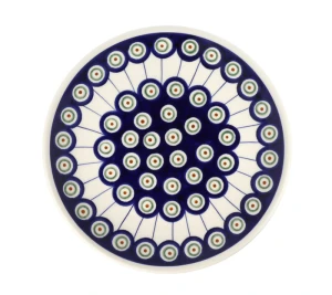 Plate ø 19,5 cm GU814DEK8 Bolesławiec Pottery