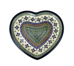 Talerz serce 27,4 X 25,0 CM Bolesławiec GU1254DEKDU60