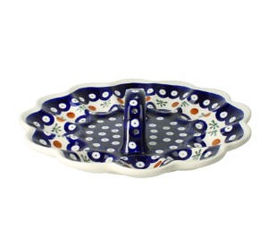 Talerz jajeczny ø 24,0 cm Bolesławiec GU1559DEK41