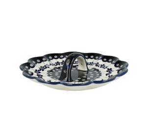 Talerz jajeczny ø 24,0 cm Bolesławiec GU1559DEK166A