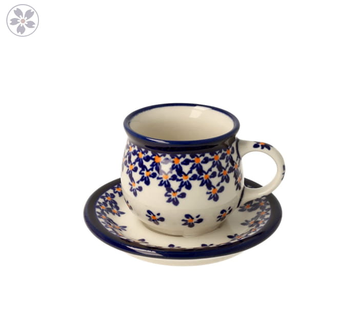 Filiżanka i spodek do podwójnego espresso V 0,07 L GU1121DEK882A