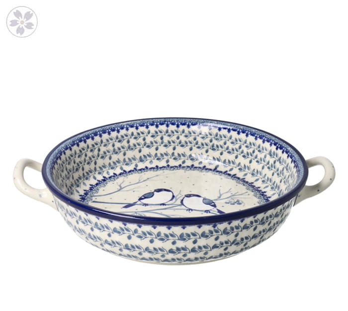 Rondel Ceramika Artystyczna Bolesławiec 23 cm C39 dekU4830