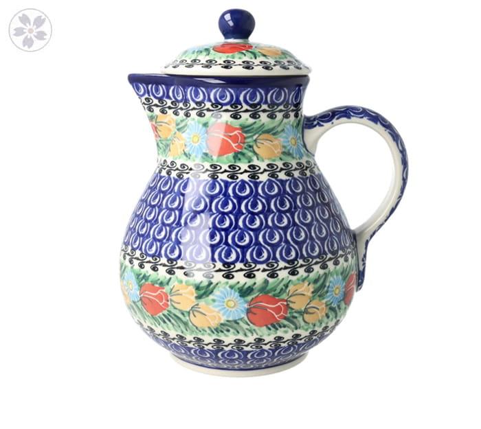 Imbryk Ceramika Artystyczna Bolesławiec V 1,0 L C118 dekU4475
