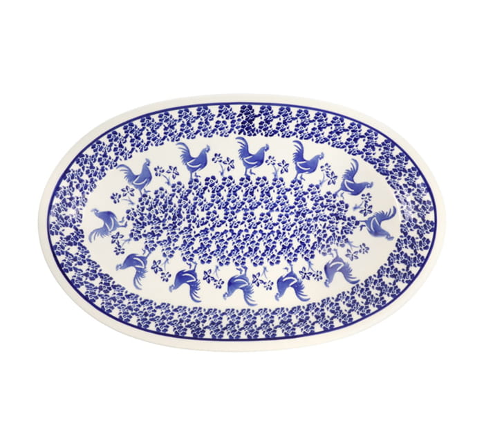 Półmisek dł. 35,4 cm Bolesławiec GU1265DEK1149