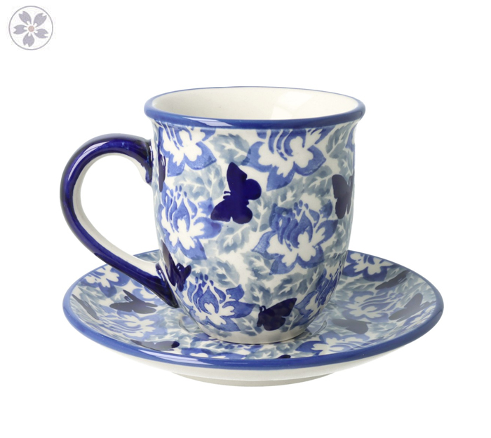 Filiżanka i spodek cappuccino V 0,22 L F104 AS56 Manufaktura w Bolesławcu