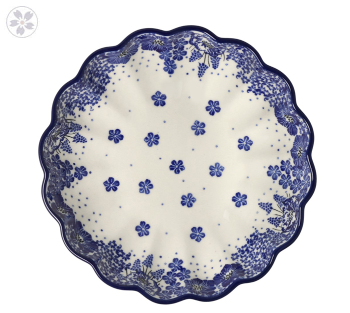 Miska falbanka Ø 19,5 cm Ceramika Artystyczna Bolesławiec M249 dek1975X