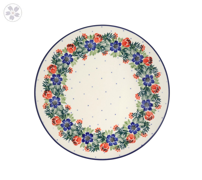Talerz Ceramika Artystyczna Bolesławiec tost Ø 21,5 cm C23 dek1535X