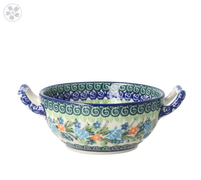 Miska fondue Ceramika Artystyczna Bolesławiec C61 dekU3195