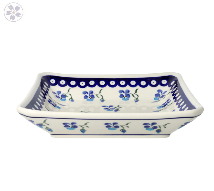 Talerz głęboki do makaronu szer. 22 cm GU2042DEK890  Ceramika Bolesławiec